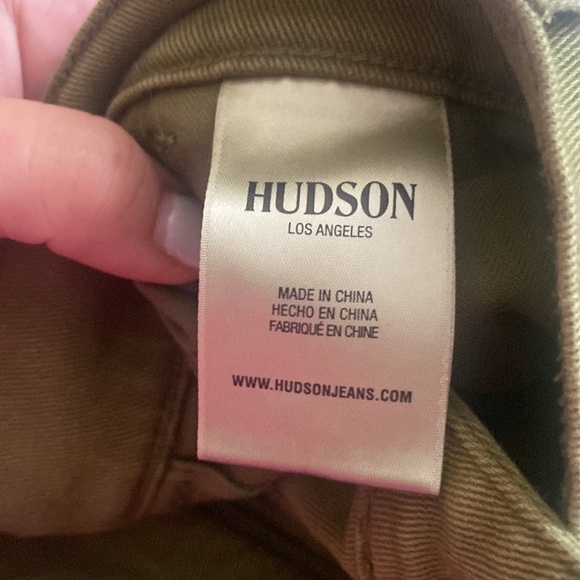 NWT‎ HUDSON Jeans Classic Slim Straight Chino mens  Pants - Picture 15 of 16